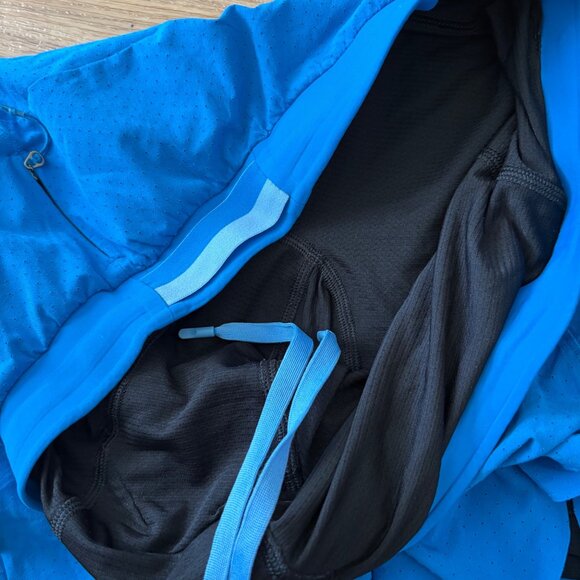 Lululemon Athletic Fast And Free Mid Rise Lined Shorts 6” Blue Men’s Size M - Picture 5 of 7